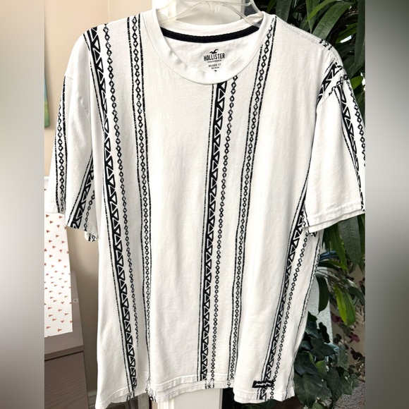 Hollister Mens Striped T Shirt M Lot 2 - Picture 3 of 11
